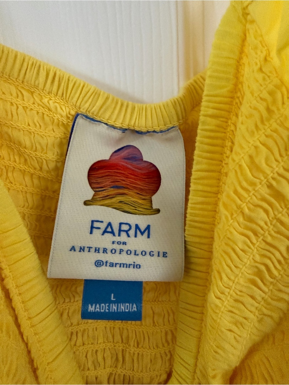 Farm Rio x Anthro
Yellow Cutout Ruffle
Maxi Dress 👗 - Picture 4 of 4